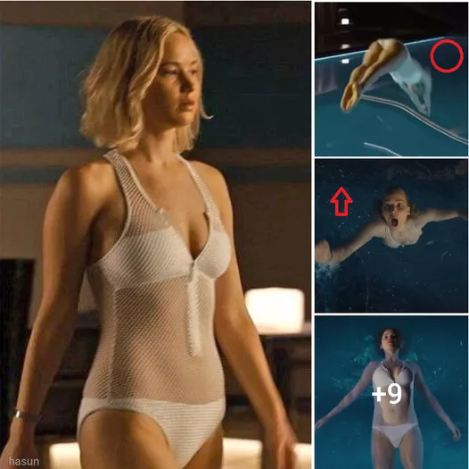 Gravity Defying Swim Jennifer Lawrences Epic Space Adventure In Passengers 0452